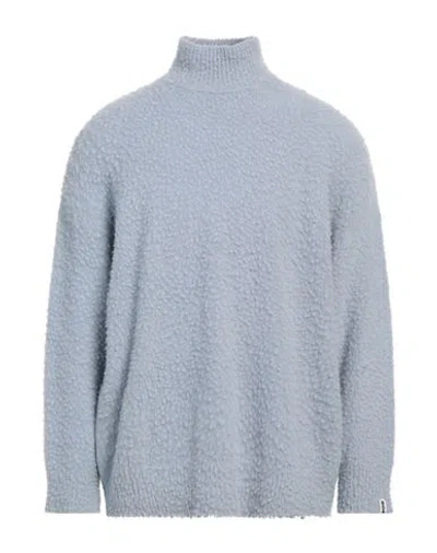 Bonsai Man Turtleneck Light Blue Size M Alpaca Wool, Polyamide, Cotton, Modal, Elastane