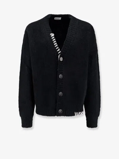 Bonsai Mohair Blend Cardigan In Black