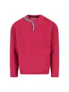 Bonsai Mohair Blend Sweater In Red