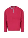 Bonsai Mohair Blend Sweater In Red