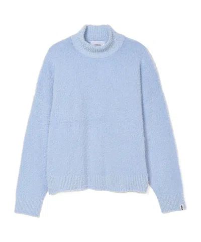 Bonsai Blue Casentino Sweater In Ice Ice
