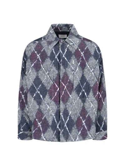 BONSAI MULTICOLOUR PATTERNED CASUAL JACKET