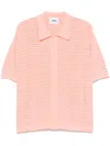 Bonsai Short-sleeved Knit Shirt In Rosa
