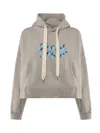 Bonsai Oversized Cotton Sweatshirt In Grey