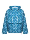 Bonsai Oversized Fish Jacket In Blue
