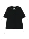 Bonsai Palloncino Drawstring-hem T-shirt In Black