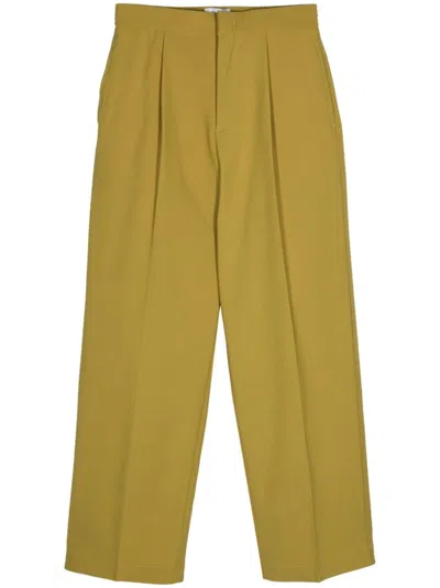 Bonsai Pleated Trousers In Green