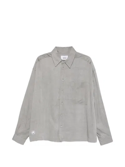 Bonsai Pocket Long-sleeved Shirt In Gray