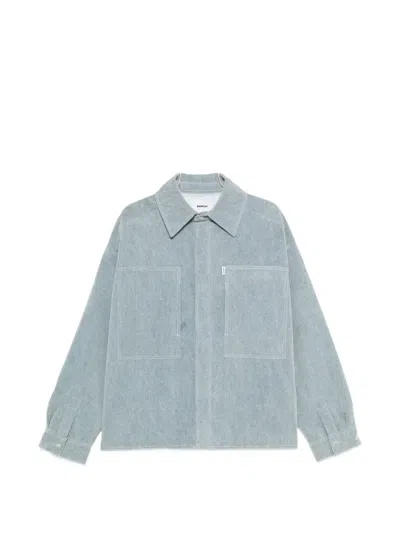 Bonsai Pocket Overshirt In Blue