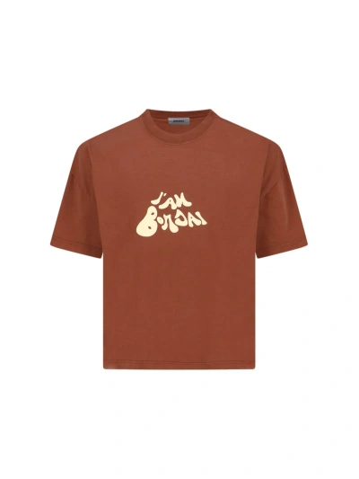 Bonsai Printed T-shirt In Brown