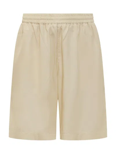 Bonsai Shorts With Elastic Waistband In Sand