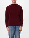 Bonsai Chenille Sweater In Burgundy