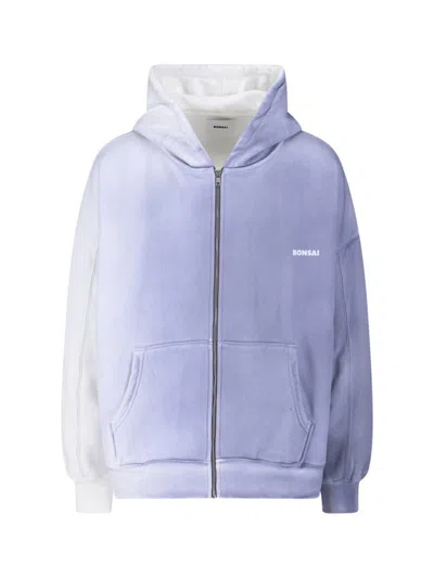 Bonsai Cotton Sweatshirt With Logo In Black