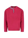 Bonsai Mohair Blend Sweater In Red