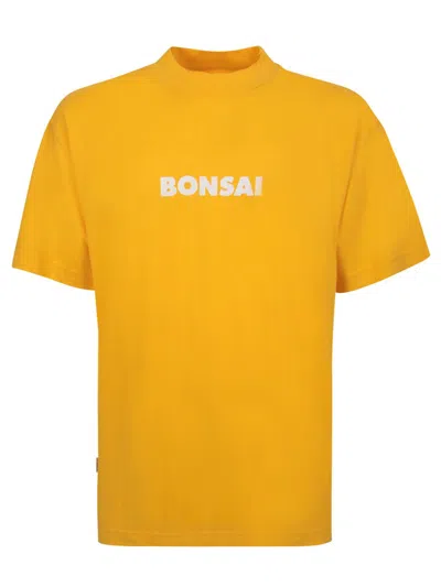Bonsai Regular Fit Tee, Printed Classic Logo In Orange