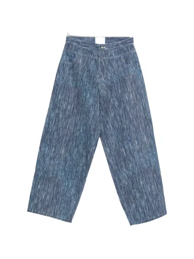 Bonsai Textured Jeans In Blue