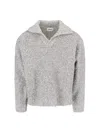 Bonsai Vrille Sweater In Gray