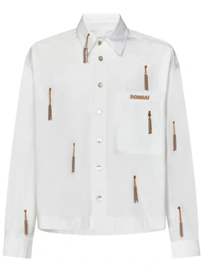 Bonsai White Cotton Shirt
