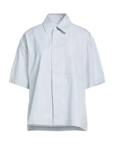 Bonsai Woman Shirt Light Grey Size M Cotton In White