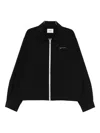 Bonsai Zip-up Shirt In Black