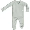 Bonsie Baby Kids'  Skin To Skin Girl Or Boy, Footie In Avocado