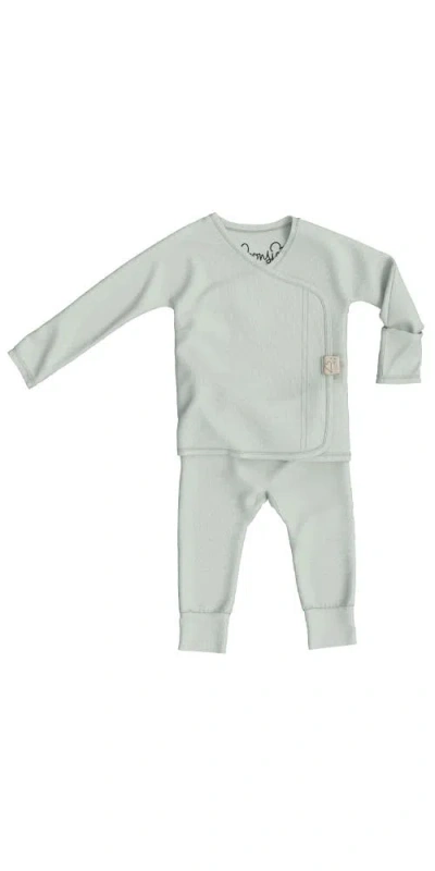 Bonsie Baby Kids'  Skin To Skin Girl Or Boy, Footie In Avocado