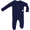 Bonsie Baby Kids'  Skin To Skin Girl Or Boy, Footie In Midnight