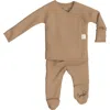 Bonsie Baby Kids'  Skin To Skin Girl Or Boy, Footie In Mocha