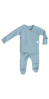 Bonsie Baby Skin To Skin Girl Or Boy, Footie In Ripple