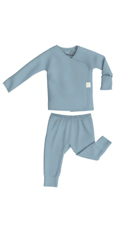 Bonsie Baby Kids'  Skin To Skin Girl Or Boy, Two Piece In Ripple