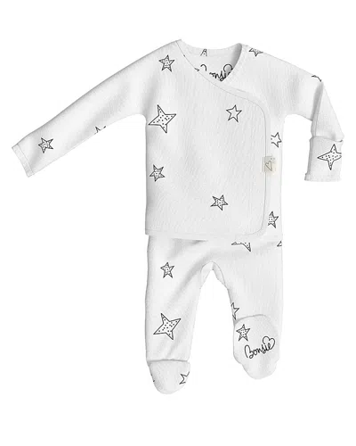 Bonsie Baby Unisex Skin To Skin Footie - Baby In Stars