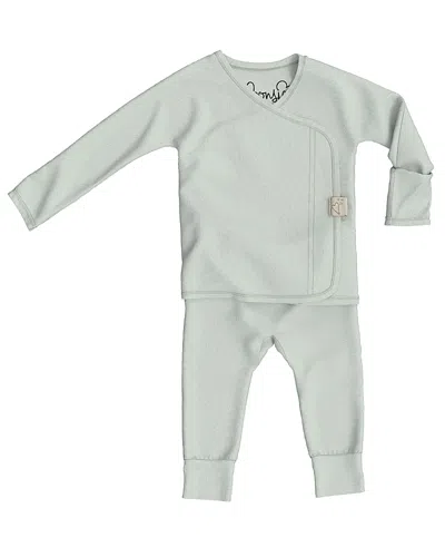 Bonsie Baby Unisex Skin To Skin Footless Onesie - Baby In Avocado