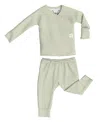Bonsie Baby Unisex Skin To Skin Two Piece Set- Baby In Mint Twist