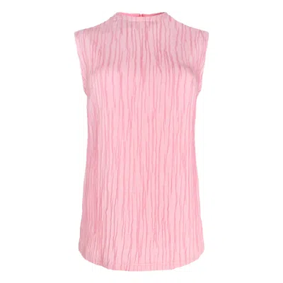 Bontemps Women's Pink / Purple The Raquelle Sleeveless Top - Matte Pink In Pink/purple