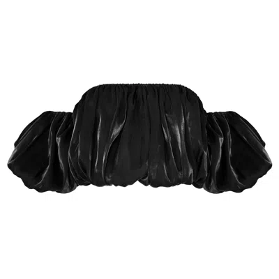 Bontemps Women's The Neska Gathered Band Top - Liquid Black
