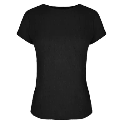 Bontemps Women's The Terryn Open Neck Shirt - Black