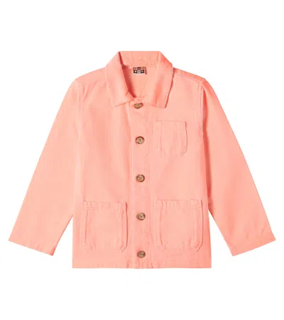 Bonton Kids' Cotton Jacket In Brown