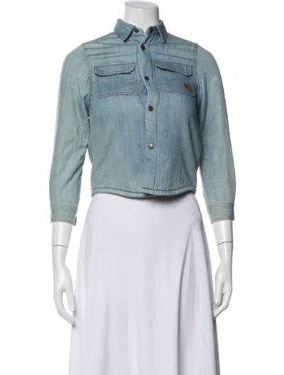 Pre-owned Bonton Denim Jacket In Blue