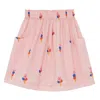 Bonton Gelato Ruche Skirt In Pink