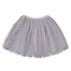 Bonton Kids Tutu Tulle Skirt In Grey In Grey