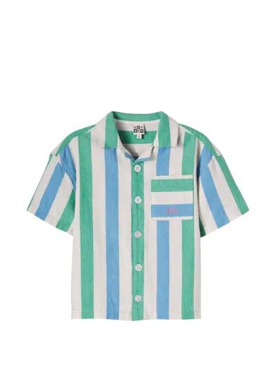Bonton Kids' Las Vegas Striped Shirt In Multi
