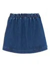 Bonton Logo-detail Skirt In Blue