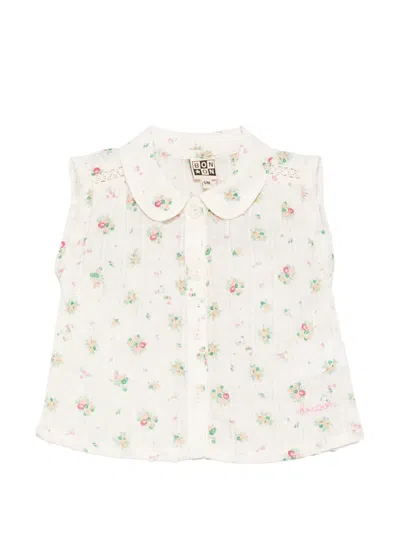 Bonton Babies' Lorelei Sleeveless Shirt In Neutral