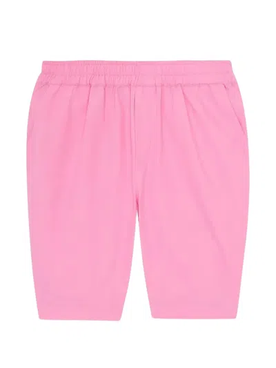 Bonton Babies' Lucky Logo-embroidered Trousers In Pink