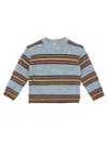 Bonton Milton Stripes Sweater In Brown