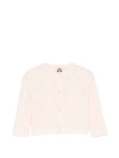 Bonton Babies' Mizbeth Buttoned Cardigan In Neutral