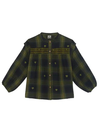 Bonton Kids'  "mona" Shirt In Green