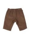 Bonton Newborn Girl Pants Brown Size 3 Cotton In Brown