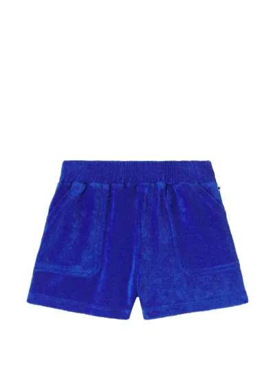 Bonton Kids' Nono Terrycloth Shorts In Blue