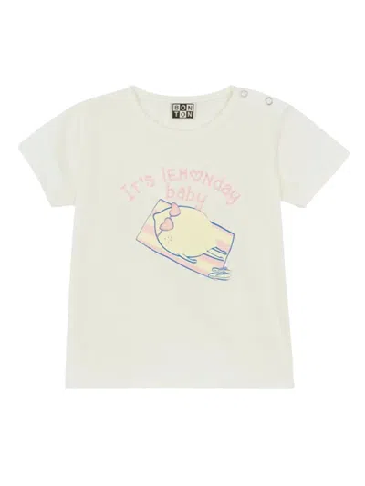 Bonton T-shirt In White